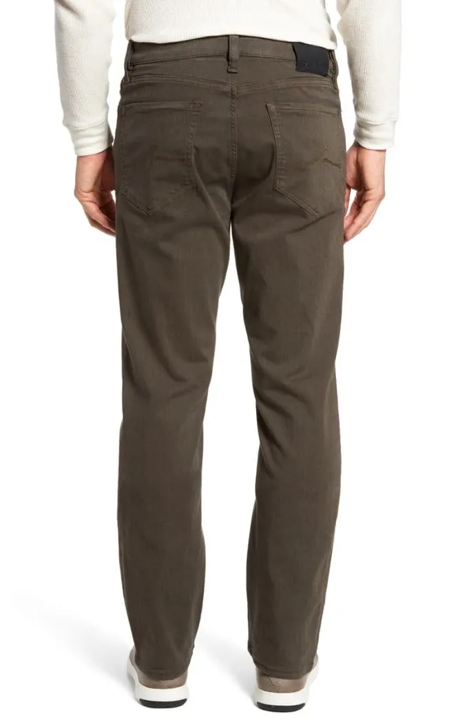 34 Heritage Cool Slim Leg Pants in Brown Diagonal Style 001014-26585