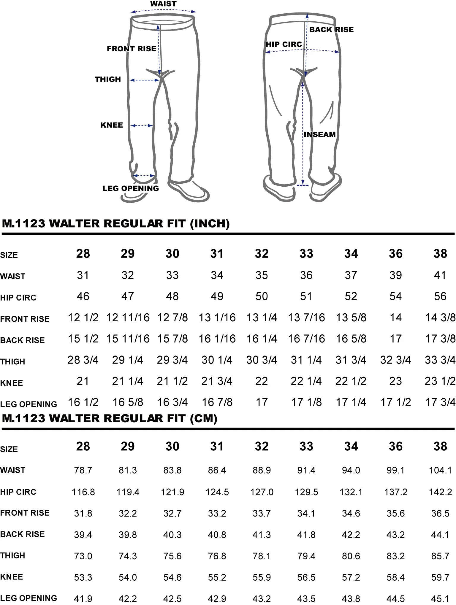 BZEN M.1123 WALTER-CELTIC REGULAR FIT UNISEX FLAT FRONT 4 POCKET INDIGO CHECK CHINO-4.5OZ-E1A INDIGO CHECK