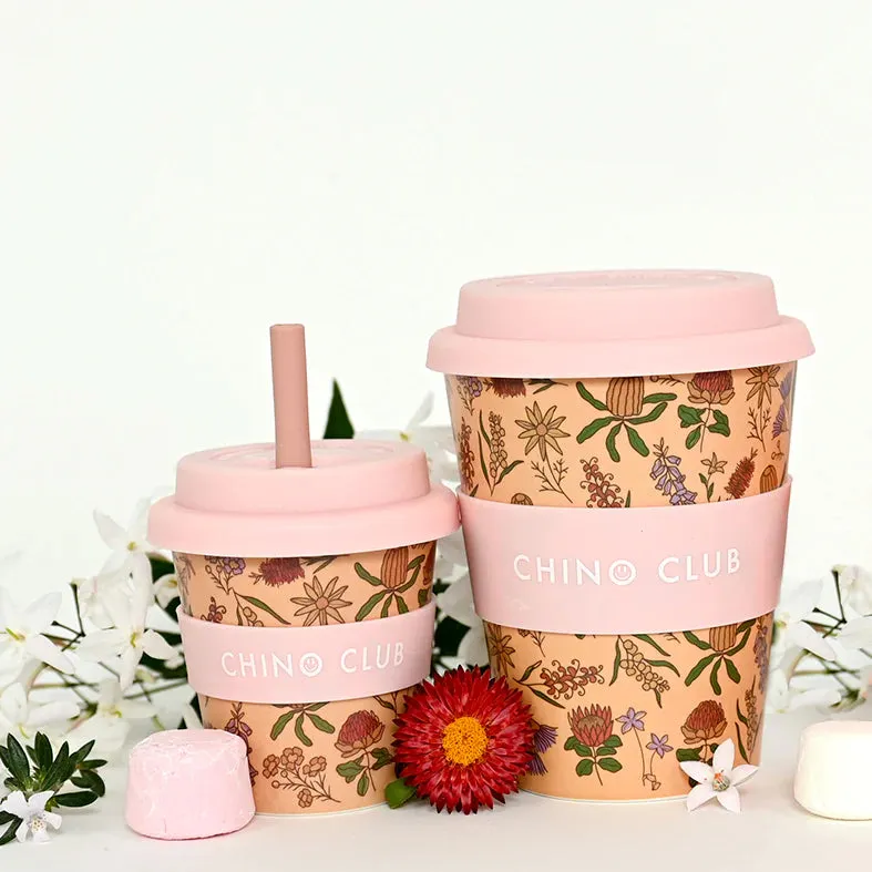 Chino Cup - Adult 12oz - Australian Wildflowers