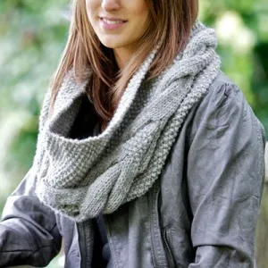 Cove Snood Knitting Pattern