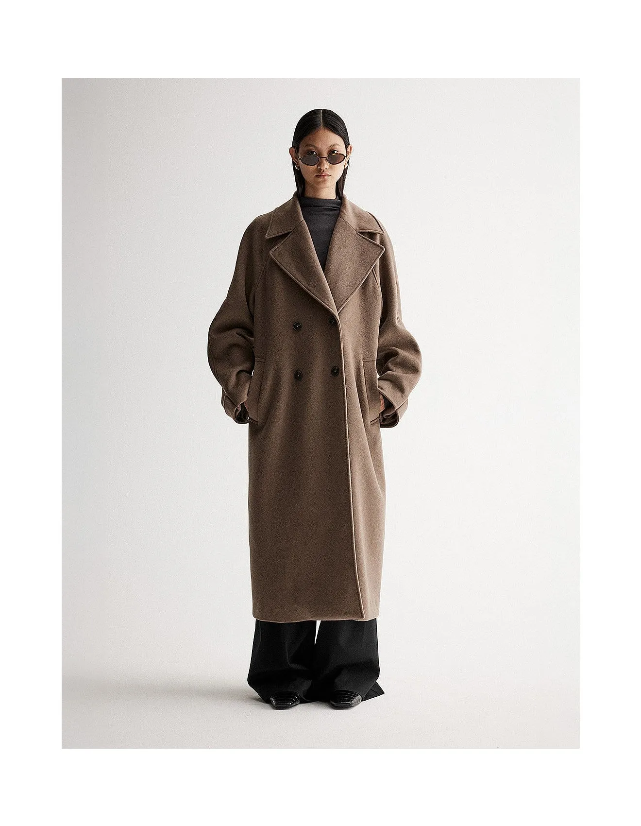 Elka Winona Coat Dark Camel
