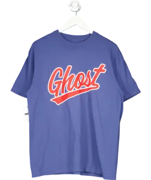 ghost Blue Heritage T-shirt UK L