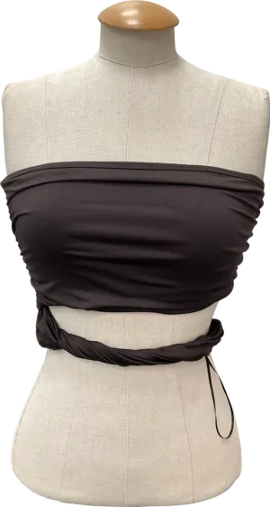 Lioness Bandeau Cut Out Top In Brown UK S