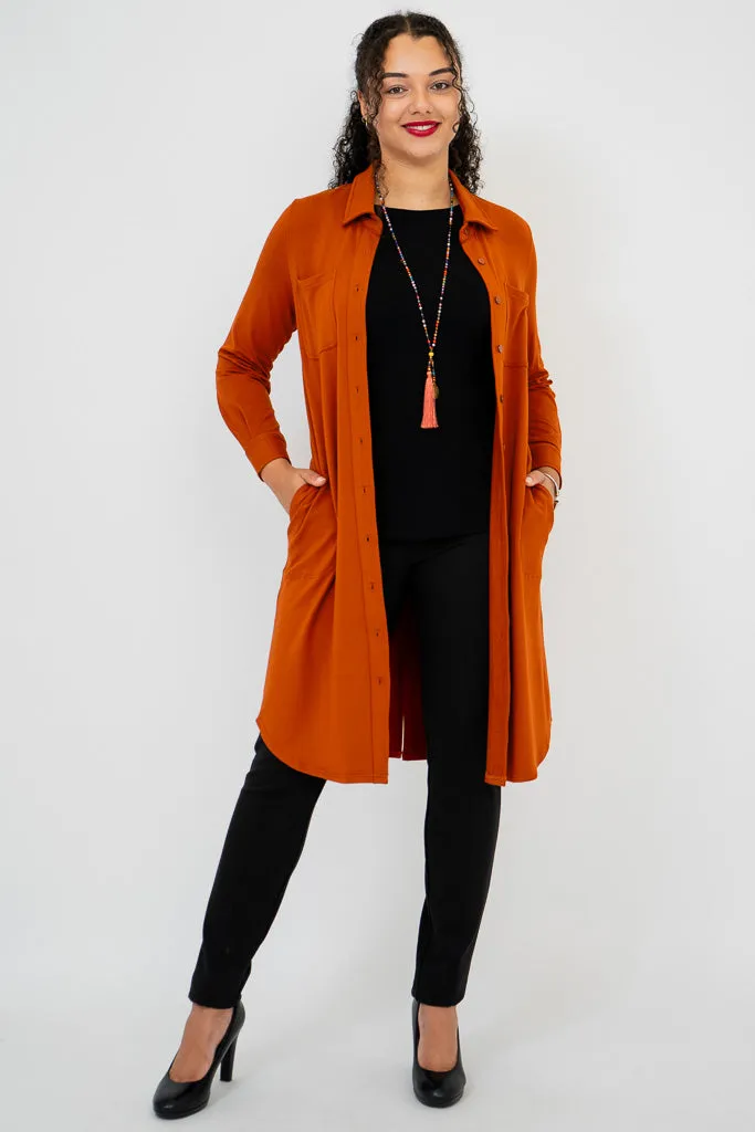 Lois Duster, Copper, Bamboo