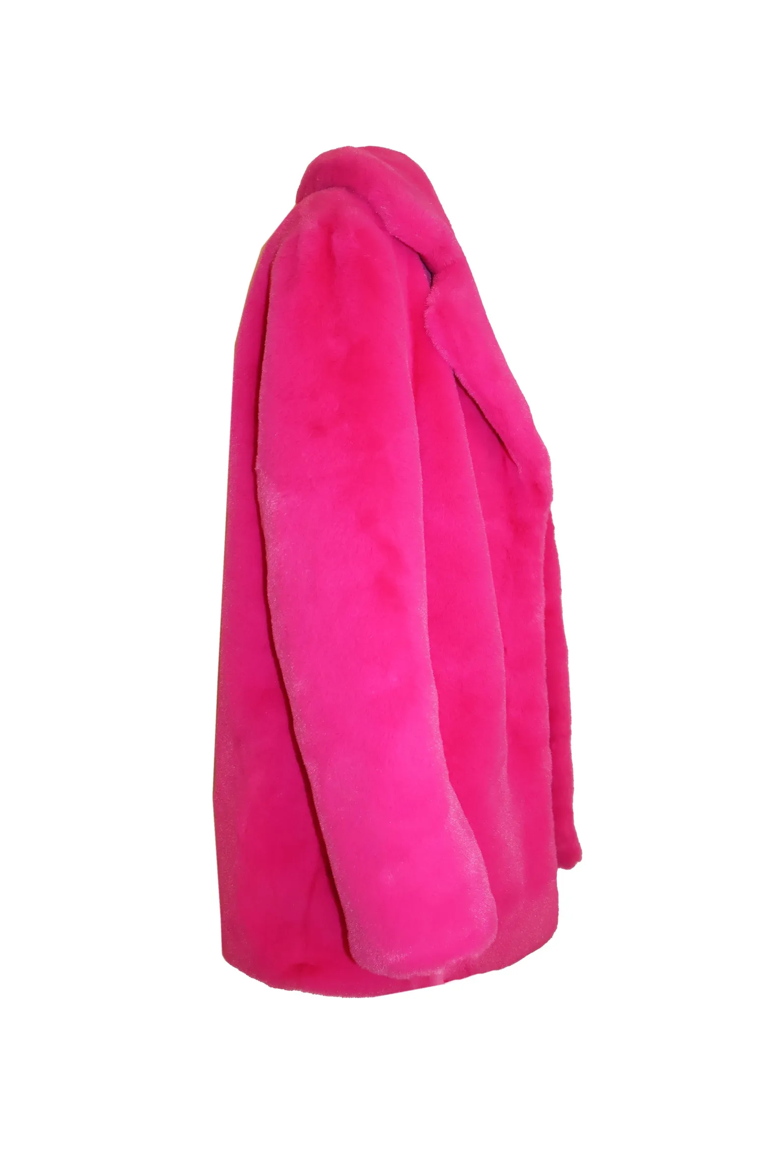 Luinluland x M&A - The Coat in Neon Pink