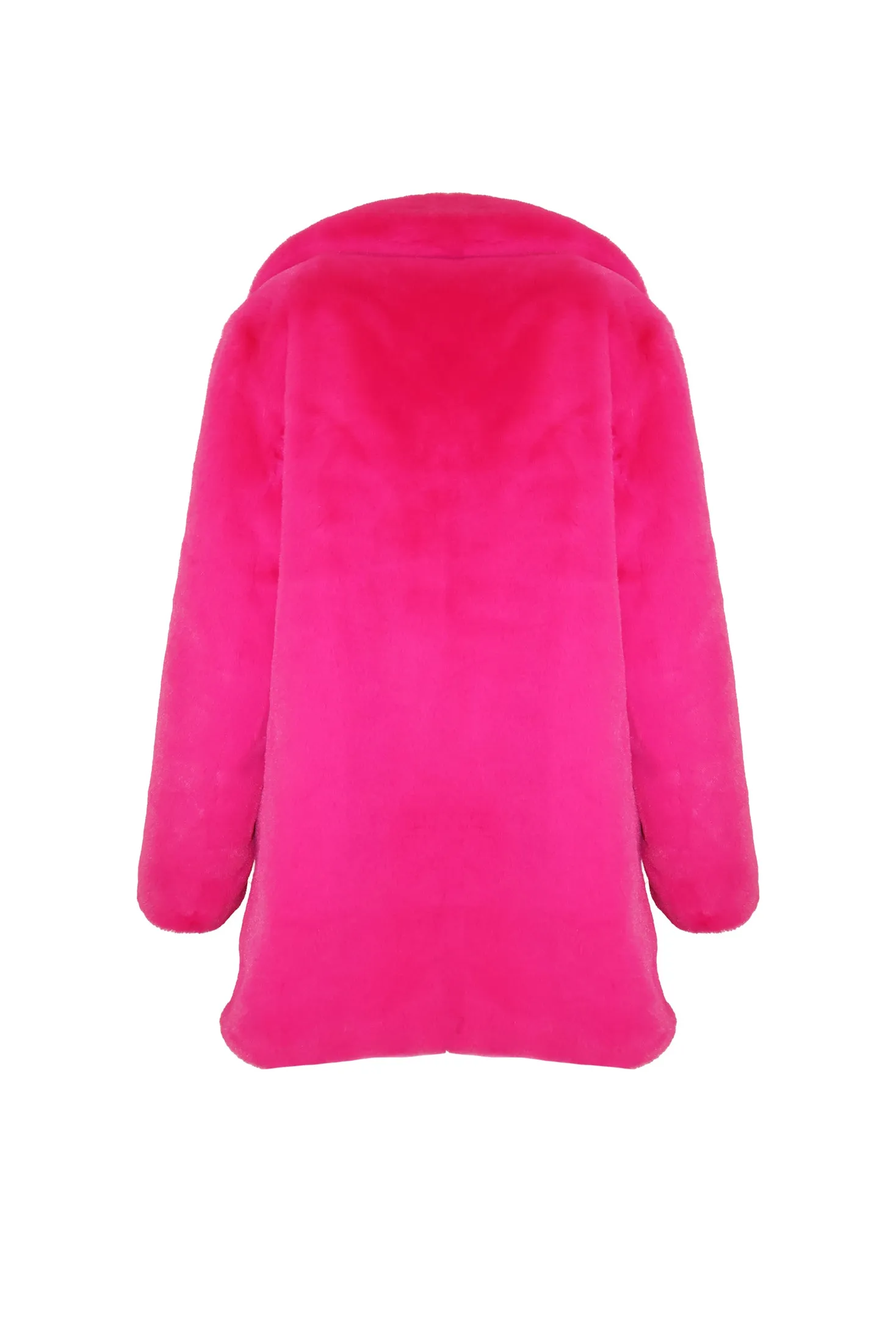 Luinluland x M&A - The Coat in Neon Pink