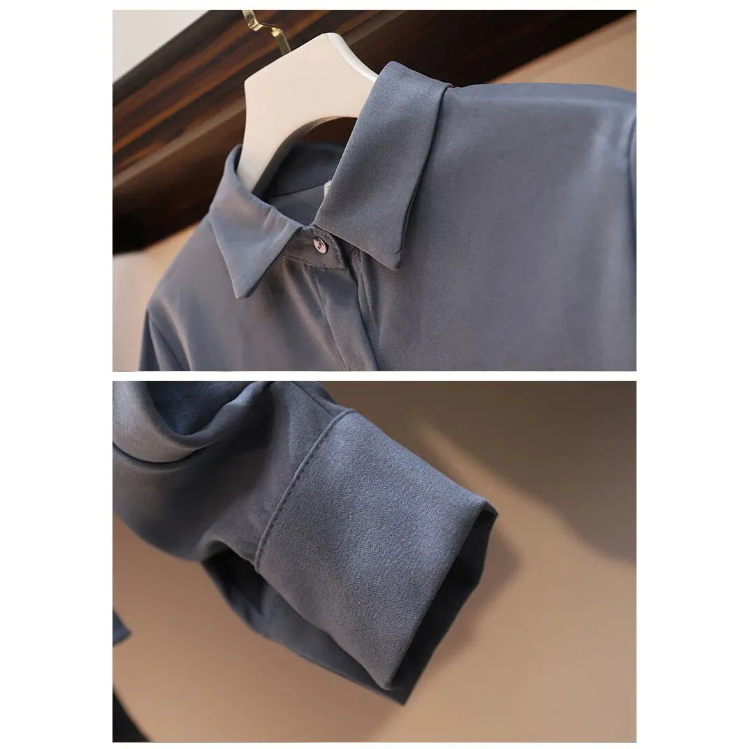 Luxuriously Soft Two-Piece Dress Set for All-Day Comfort