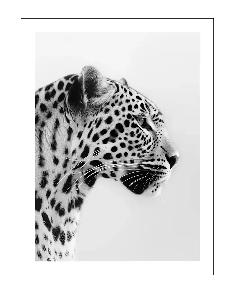 Majestic Leopard Poster