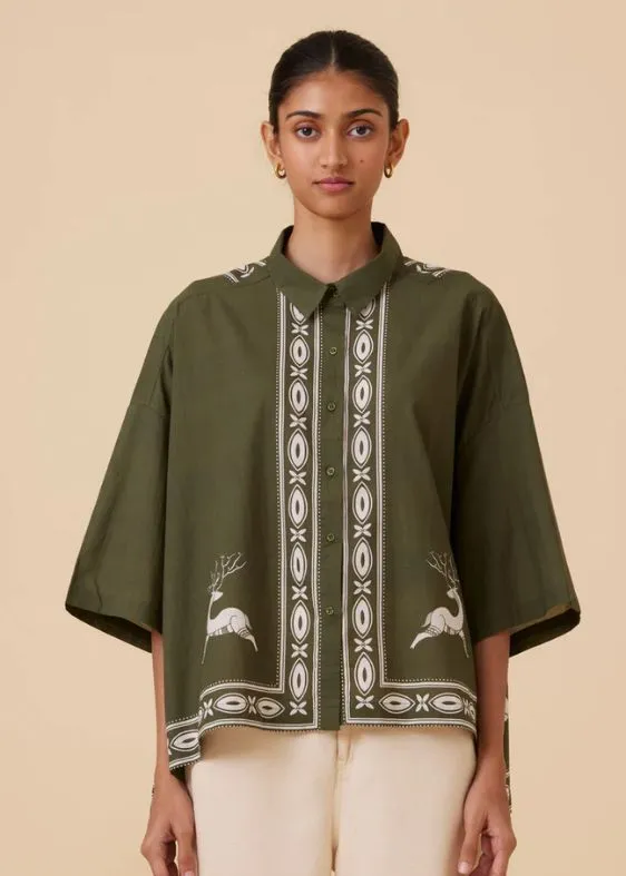 Oli Folk Print Shirt