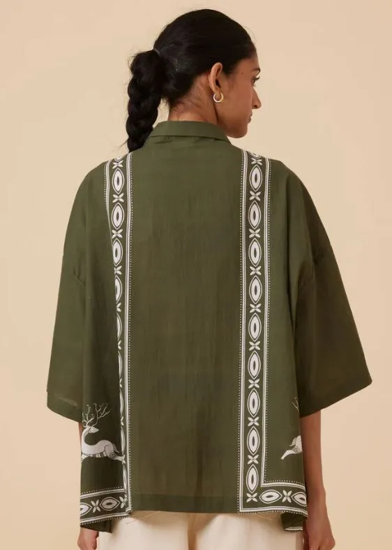 Oli Folk Print Shirt