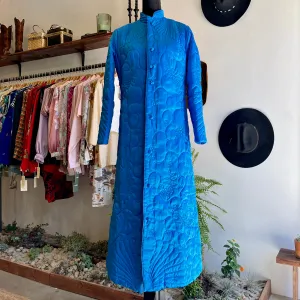 Vintage Quilted Satin Jacket 70’s