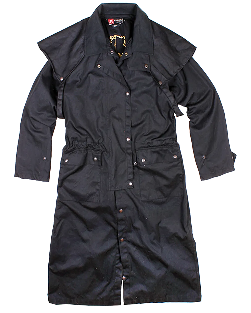 Workhorse Drovers Coat in Black